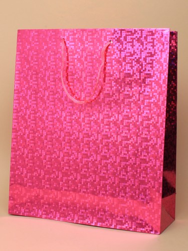 Pink Holographic Gift Bag