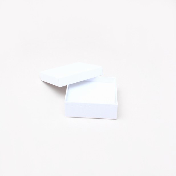 White square paper gift box