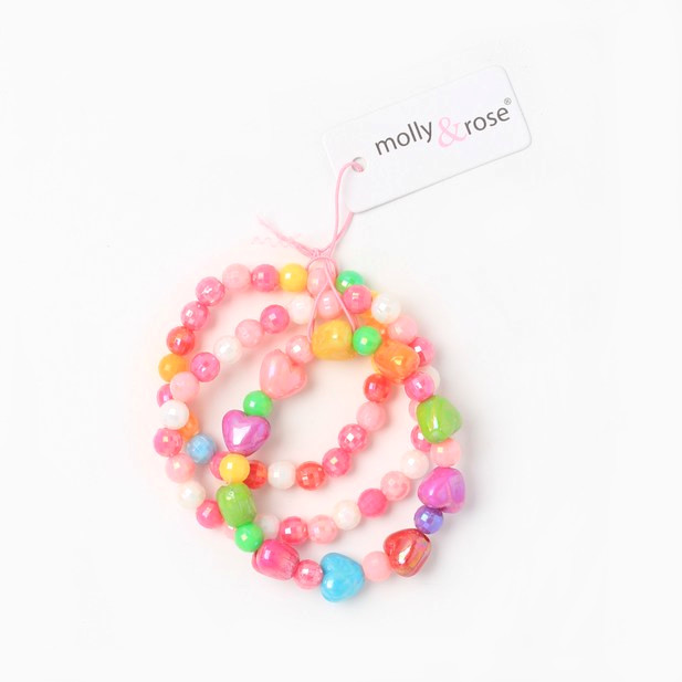 Children's bracelet in pastel colours