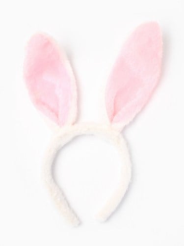 White Bunny Ears For Easter