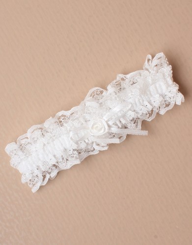 Bridal supplies - white garter