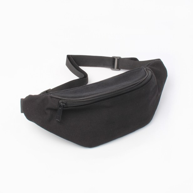 Black bum bag