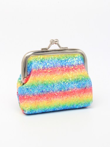Children's accessories - rainbow coin purse
