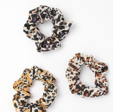 Animal Print Hair Scrunchie