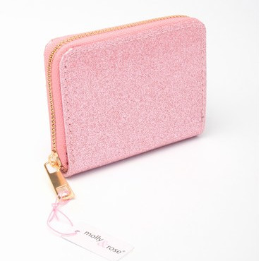 7934 Glitter Zip Purse