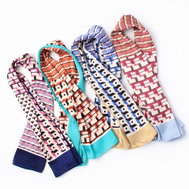 Retro Print scarves