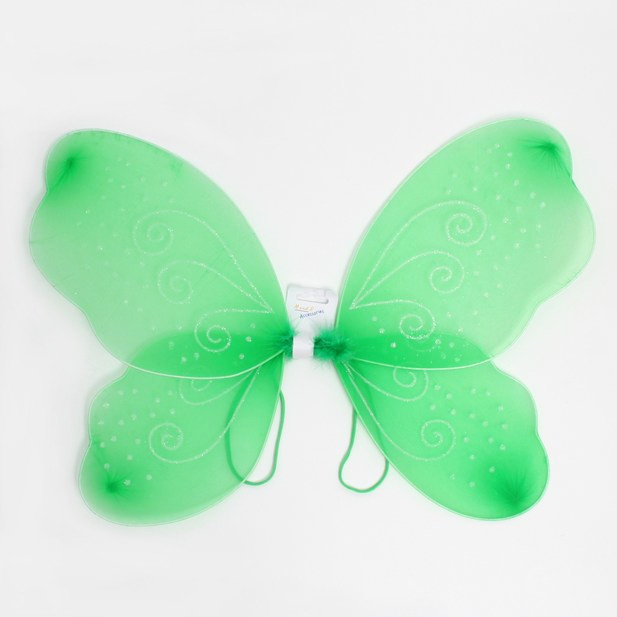 Green fairy wings for halloween dressing up