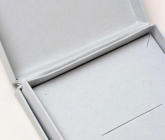 Light Grey Recyclable Necklace Gift Box