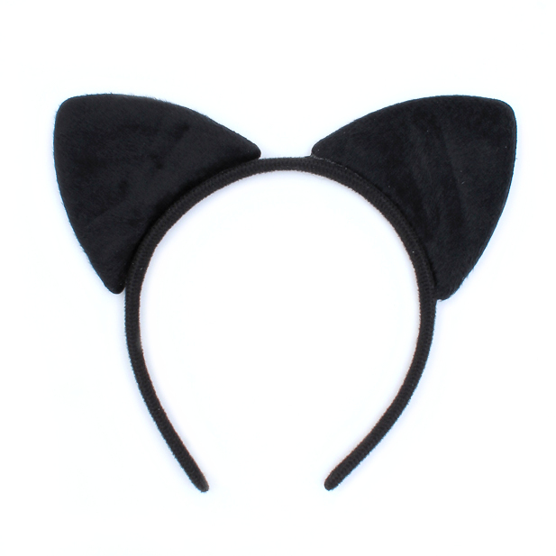 Black Cat Ear Headband