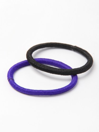 pack of 20 very small pastle stretch elastics ponios hair elastics