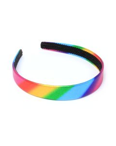 FAULTY. 2cm wide rainbow aliceband