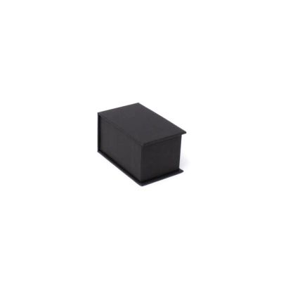 8x5x4.5cm. Black Kraft gift box. Magnetic closure
