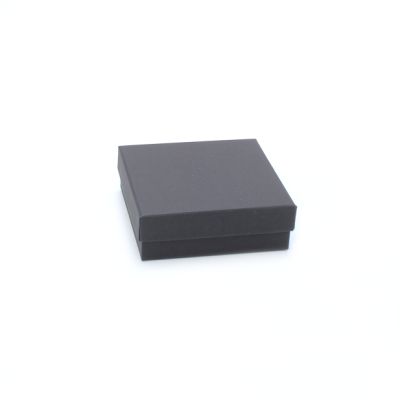 Necklace / Bracelet box. 9x9x3cm. Black gift box.