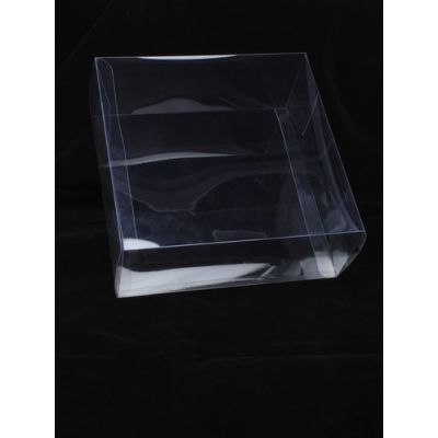 20x20x8cm. Transparent fascinator box