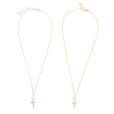 Ballet dancer pendant necklace