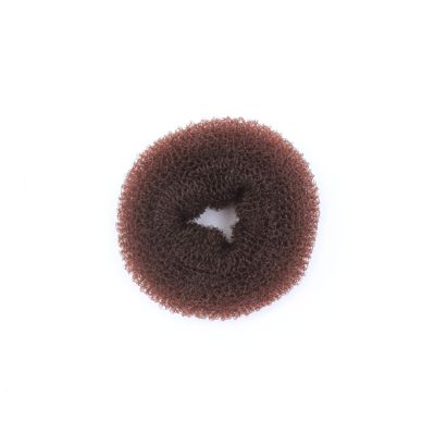 Dark Brown bun former 7x3cm