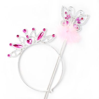 Butterfly Wand and Tiara Set