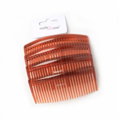 Card of 4 Tort combs 9cm
