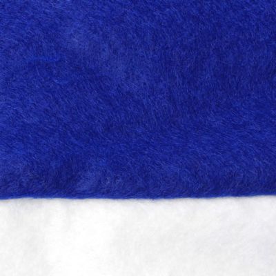 Christmas Santa Hat in blue with white trim Christmas Santa Hat in blue with white trim