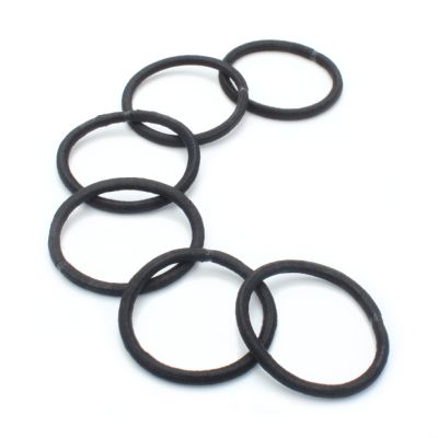 Recycled Elastic - Black - Card of 12 - 4mm thick Recycled Elastic - Black - Card of 12 - 4mm thick