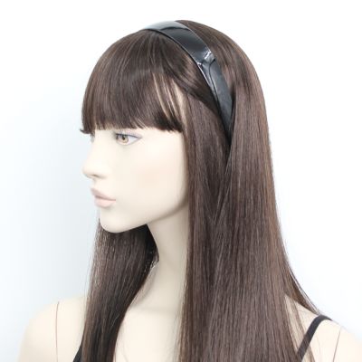 2.5cm wide Recycled Black plastic aliceband