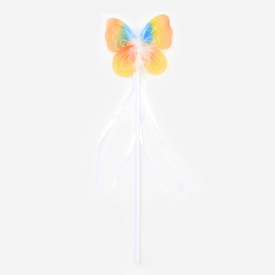 Rainbow* butterfly wand