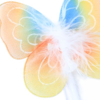 Rainbow* butterfly wand
