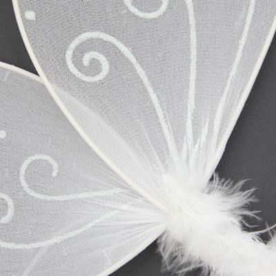 White net fairy wings 32x26cm
