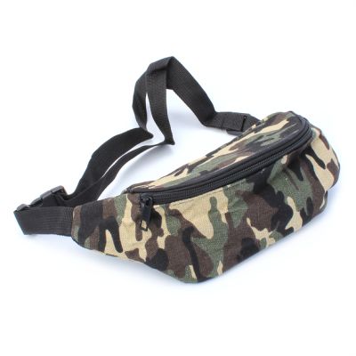 Camo fabric bum bag
