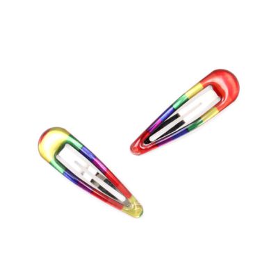 Card of 4 rainbow epoxy sleepies 5cm