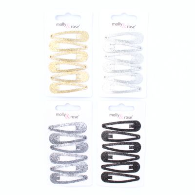 Card of 6 glitter sleepies 5cm