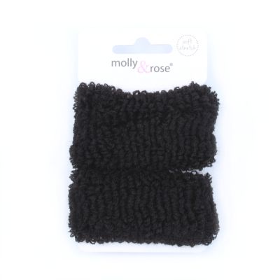 Donut ponio - Black - Card of 2 - 3cm thick