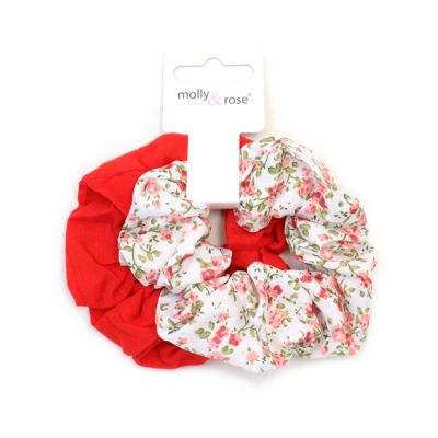 Small - Card of 2 scrunchies. Dia.9cm