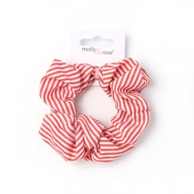 Regular - Coloured stripes scrunchie. Dia.10cm Regular - Coloured stripes scrunchie. Dia.10cm