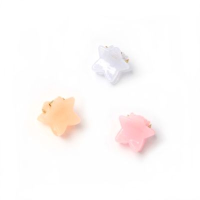 Card of 6 Star mini clamps. 1cm