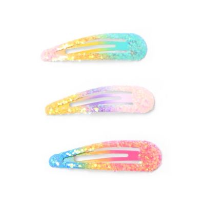 Card of 6 Glitter sequin sleepies. 5cm