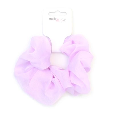 Large - Pastel shimmer scrunchie.Dia 13cm