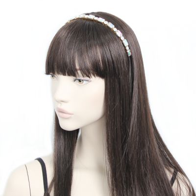 6mm wide diamante aliceband