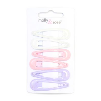 Card of 6 pastel glitter epoxy sleepies 5cm