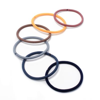 Elastics - Dark Mix - Card of 6 - 3mm thick