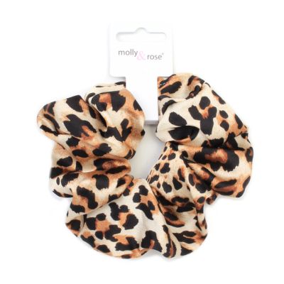 Extra Large - Animal print scrunchie.Dia.12cm