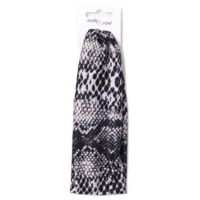 Snake print bandeau