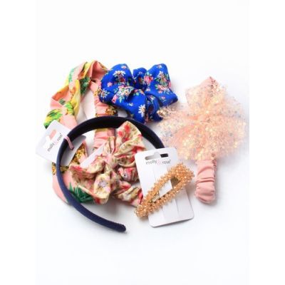 Current season stock hair accessory samples