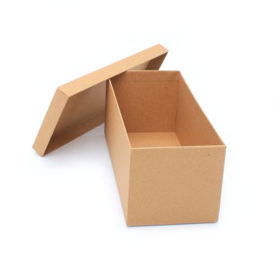 20x9x8cm. NO INSERT. Kraft gift box.