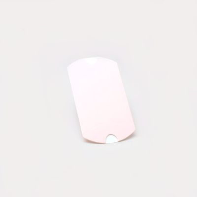 6.8x6x2.5cm. Pale Pink pillow pack