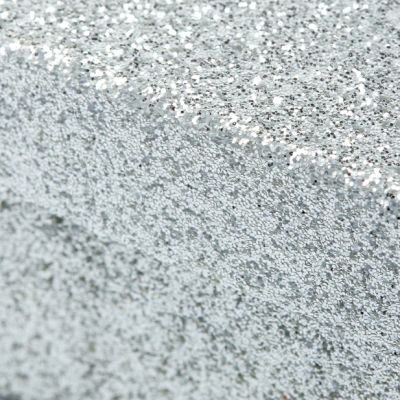 Ring box. 5x5x3.5cm. Silver glitter gift box.