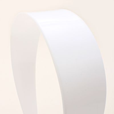 4cm wide flat plain plastic aliceband core