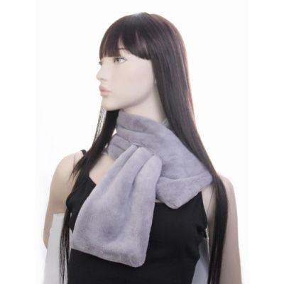 Faux fur scarf / stole. 87x16cm