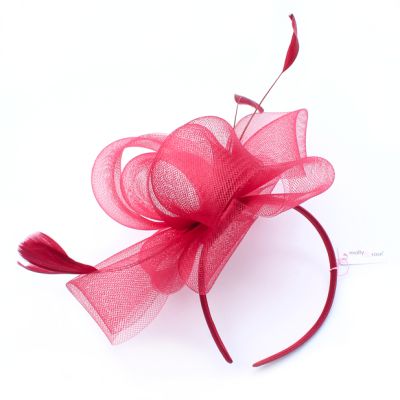 Style Jackie. Looped net fascinator on an aliceband