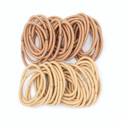 Bulk elastics - Blonde - Pack of 48 - 3mm thick